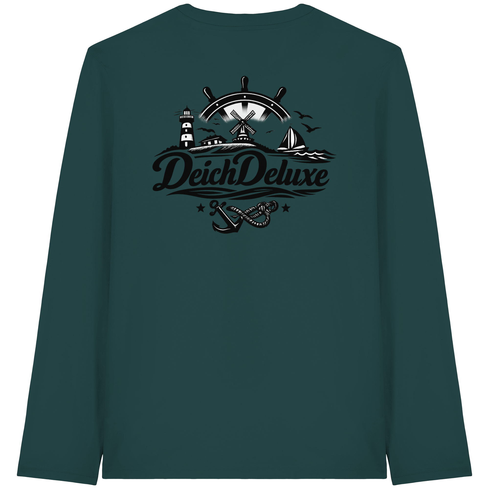 DeichDeluxe - Organic Longsleeve T-Shirt