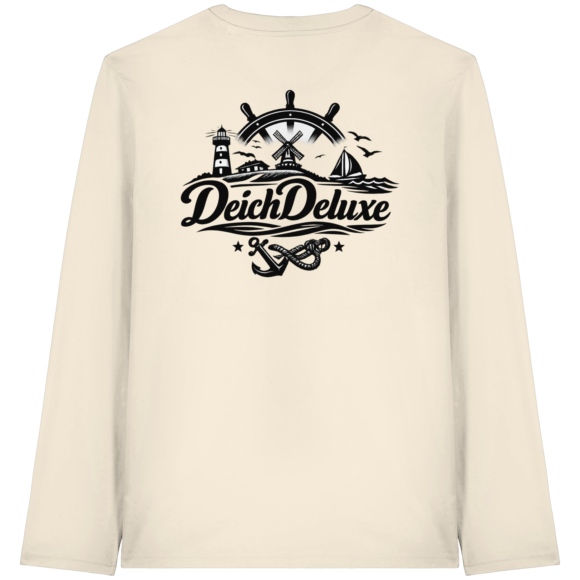 DeichDeluxe - Organic Longsleeve T-Shirt